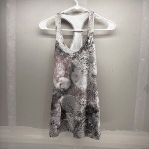 LULULEMON Women's Size 6 Cool Racerback SUGAR CRUSH Multi-color TANK TOP